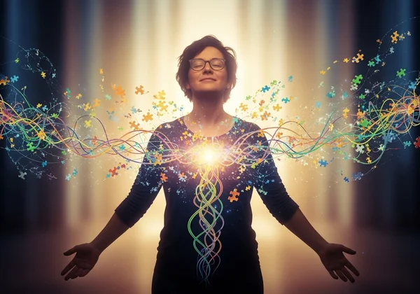 Adult finding peace and self-acceptance on autism journey