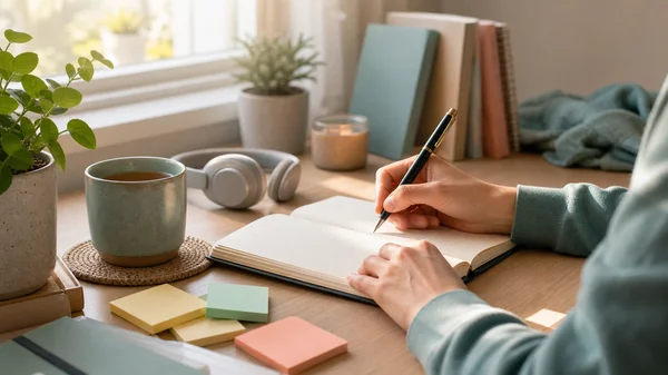 Adult self reflection notes