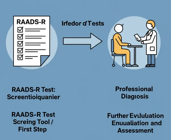 Strumento di screening RAADS-R vs diagnosi professionale