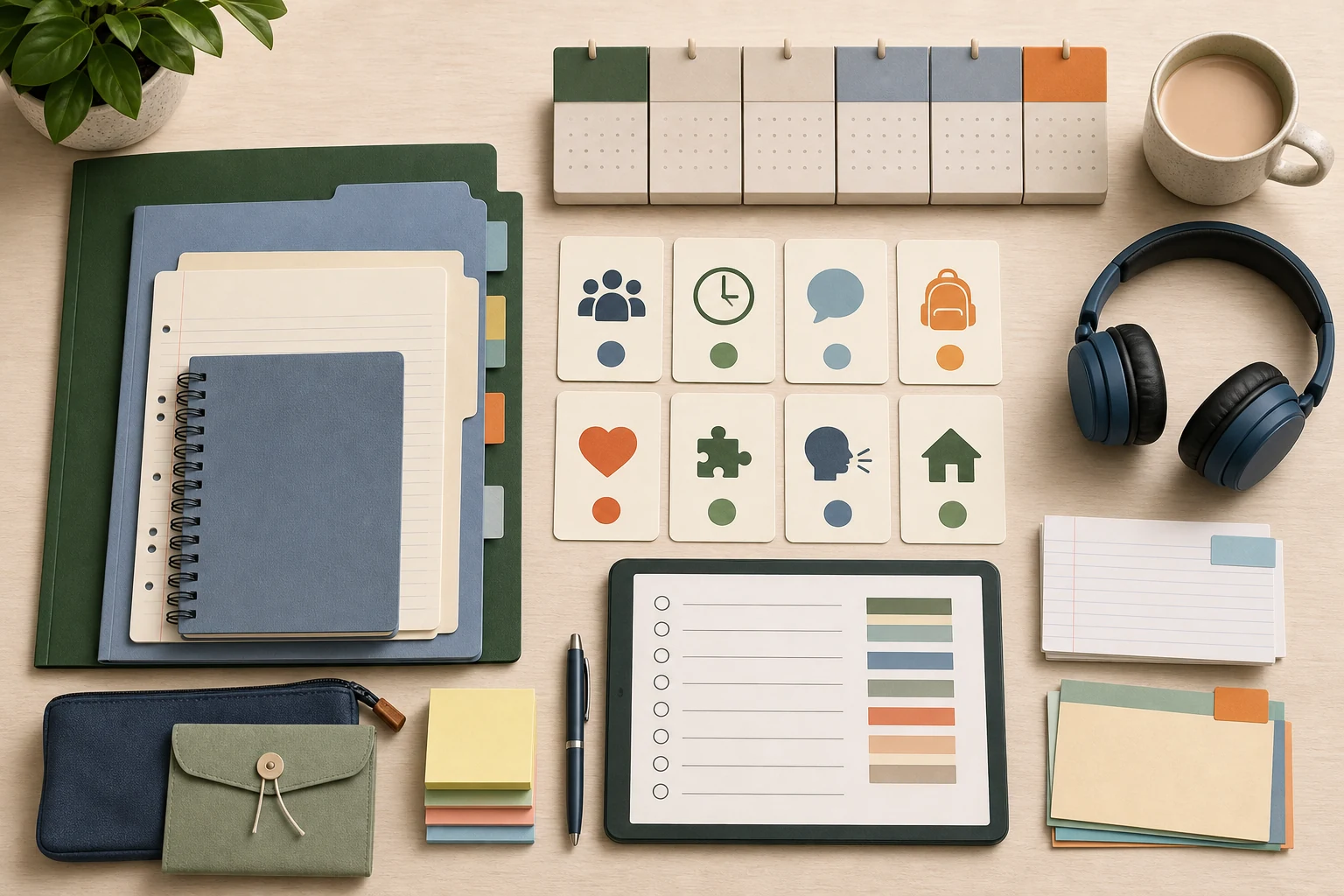Prepared examples for autism evaluation